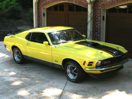 1970 Ford mustang mach 1 q code #8